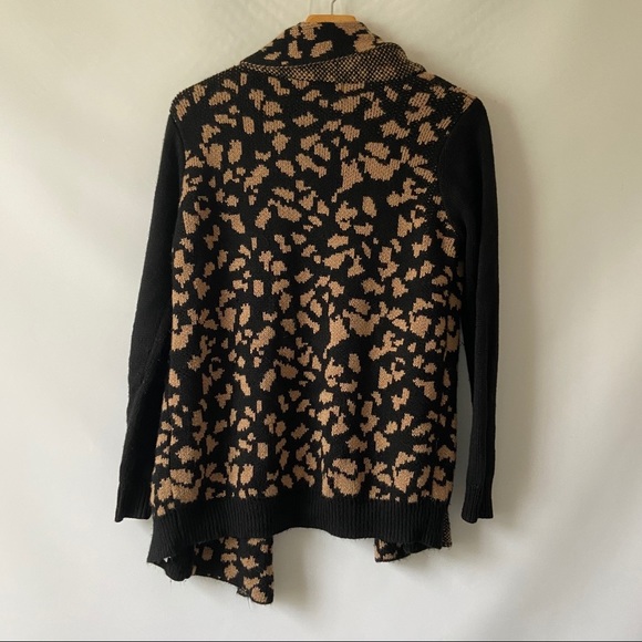 MINKPINK Wild Thing Leopard Cozy Cardigan Sweater - Picture 6 of 6
